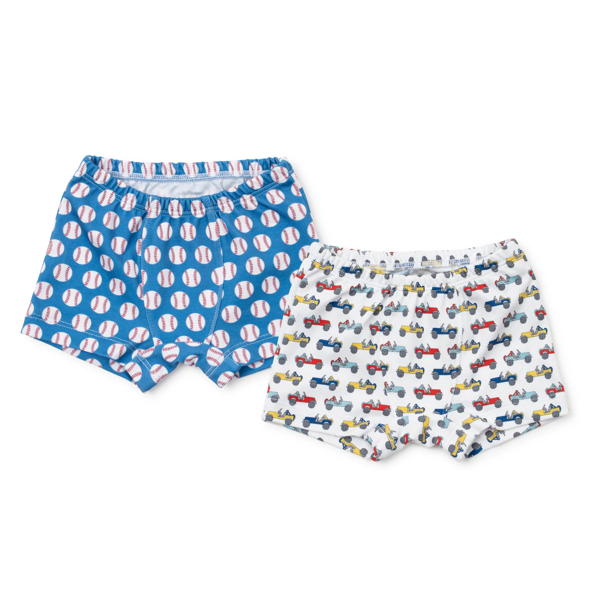 James Boys' Underwear Set - Cruisin Jeeps/Baseball | Lila and Hayes