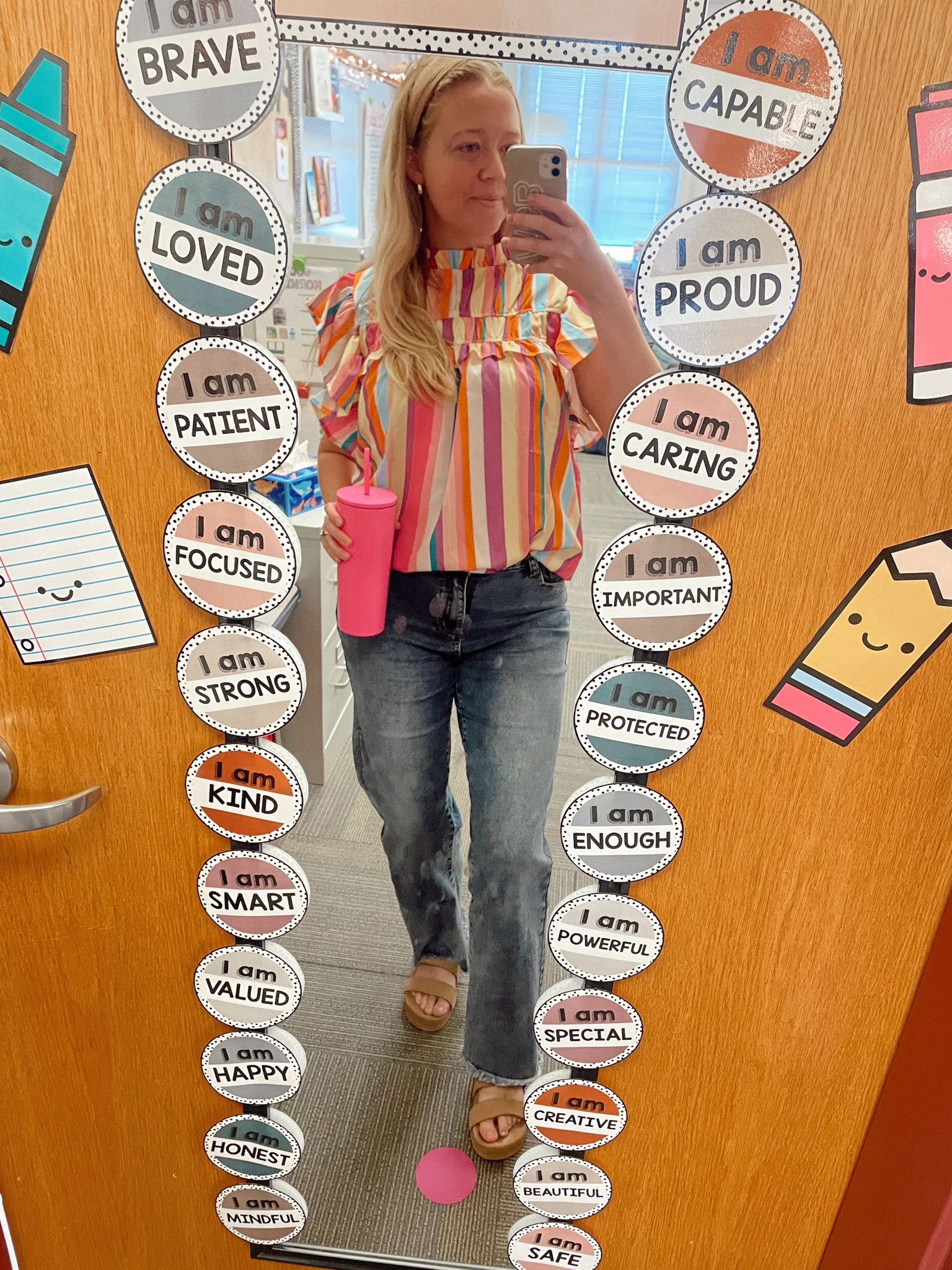 Teacher OOTD 
*Actual top is from Ruby Sky Boutique 💕

work outfit of the day 
Teacher outfit of the day 
Elementary school

#LTKSeasonal #LTKWorkwear #LTKStyleTip