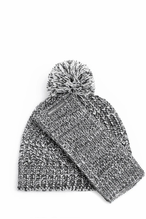 Marled Beanie & Arm Warmer Set | Rebecca Minkoff US