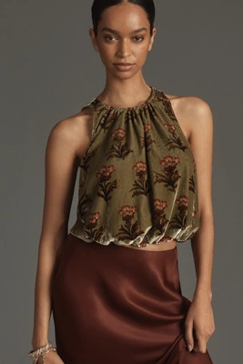 By Anthropologie Velvet Bubble Tank | Anthropologie (US)