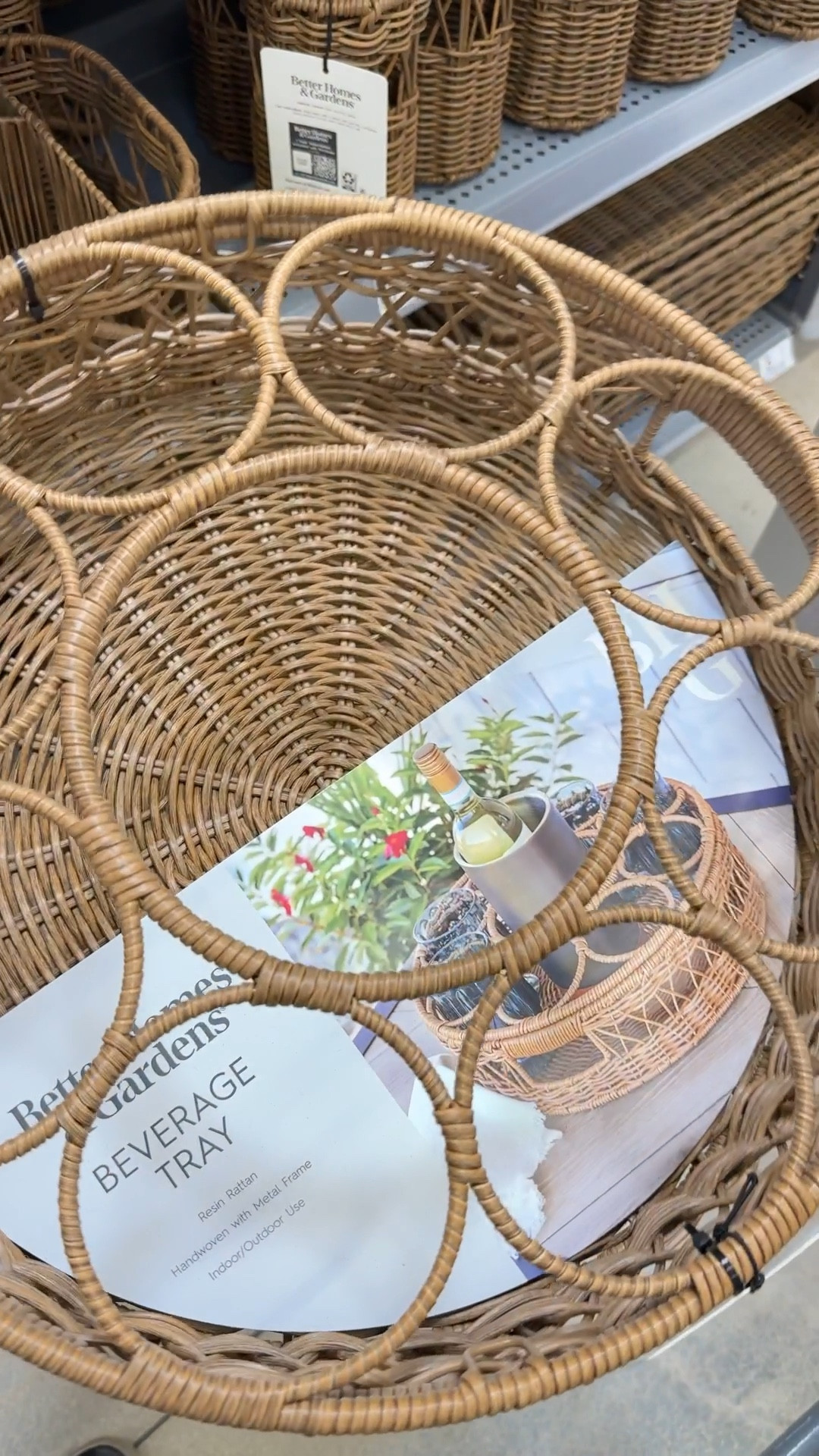 Beautiful beverage tray from Walmart 

#LTKWatchNow #LTKParties #LTKHome