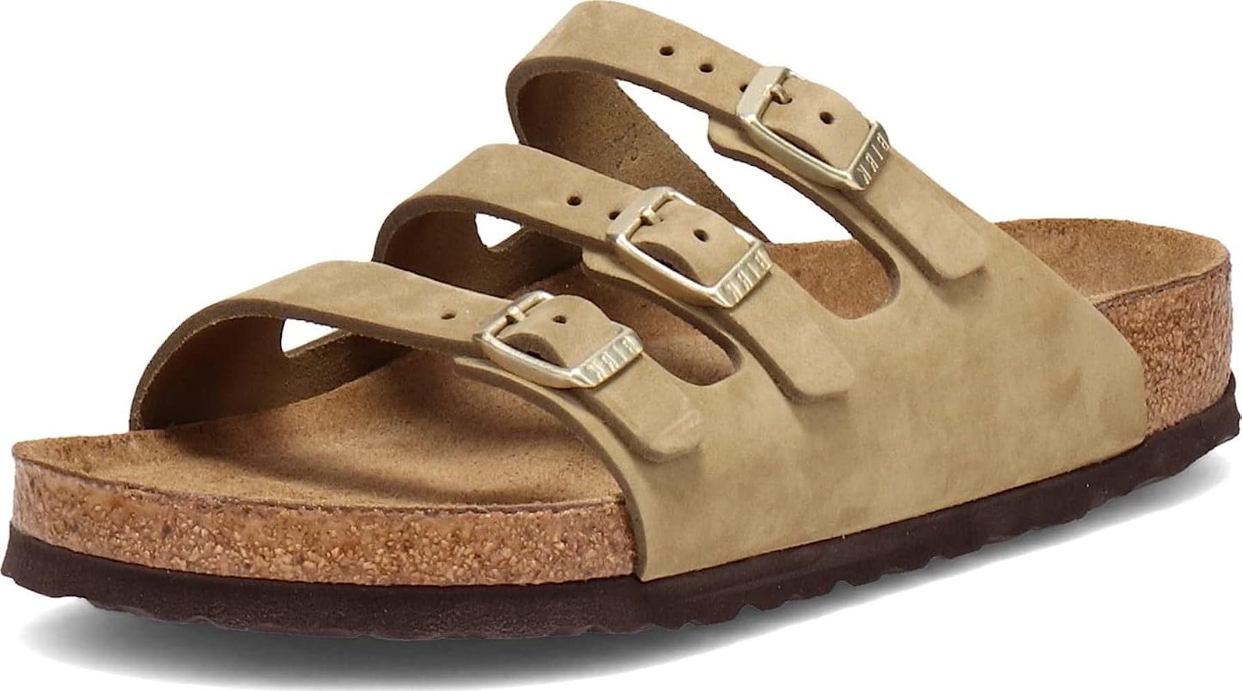 Birkenstock Women's, Florida Soft Footbed Sandal - Regular Width | Amazon (US)