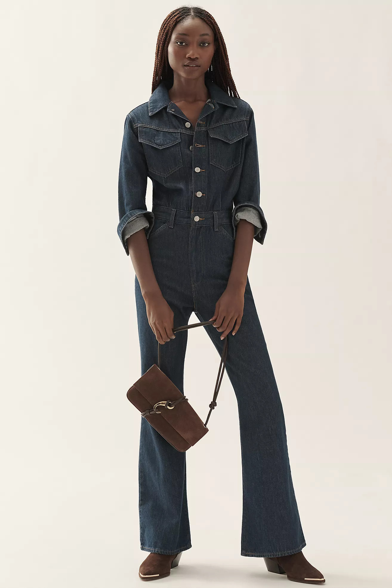 Levi's Western Denim Jumpsuit | Anthropologie (US)