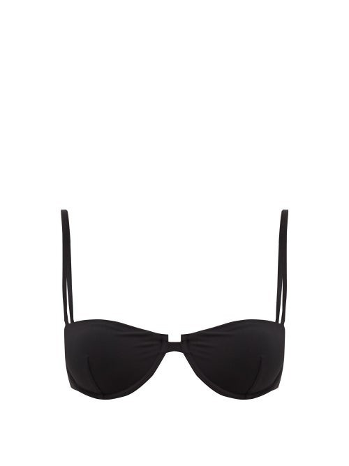 Totême - Underwired Bikini Top - Womens - Black | Matches (US)