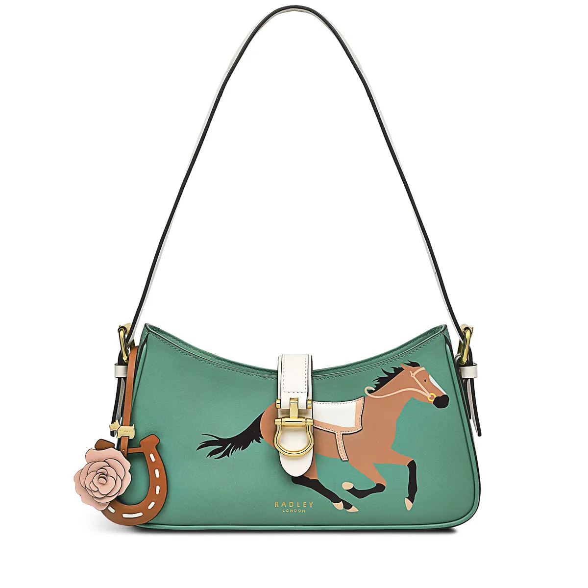 Cactus Green Shoulder Purse | Kentucky Derby SS24 x Radley London | Radley London US