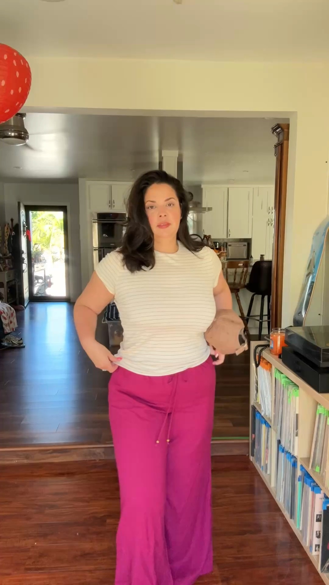 Target Try-On at Home 🤎🍷

Okay but why is Target absolutely winning right now??

• $10 ribbed beige tee (the perfect neutral staple)
• Berry red linen wide-leg pants (SO breezy for spring/summer)
• “Book Club (Here for the Wine)” brown hat

This whole outfit feels effortless but put together — like coffee run, school pickup, wine night, farmers market energy.

Everything is affordable and easy to mix and match. I’m wearing size L in all three.

Target outfit
Target try on
Target spring outfit
Affordable mom outfit
Linen pants outfit
Neutral ribbed tee
Casual chic outfit
Book club aesthetic
Summer mom outfit
Target style 2026


#LTKSpringSale #LTKgrwm #LTKdayinmylife