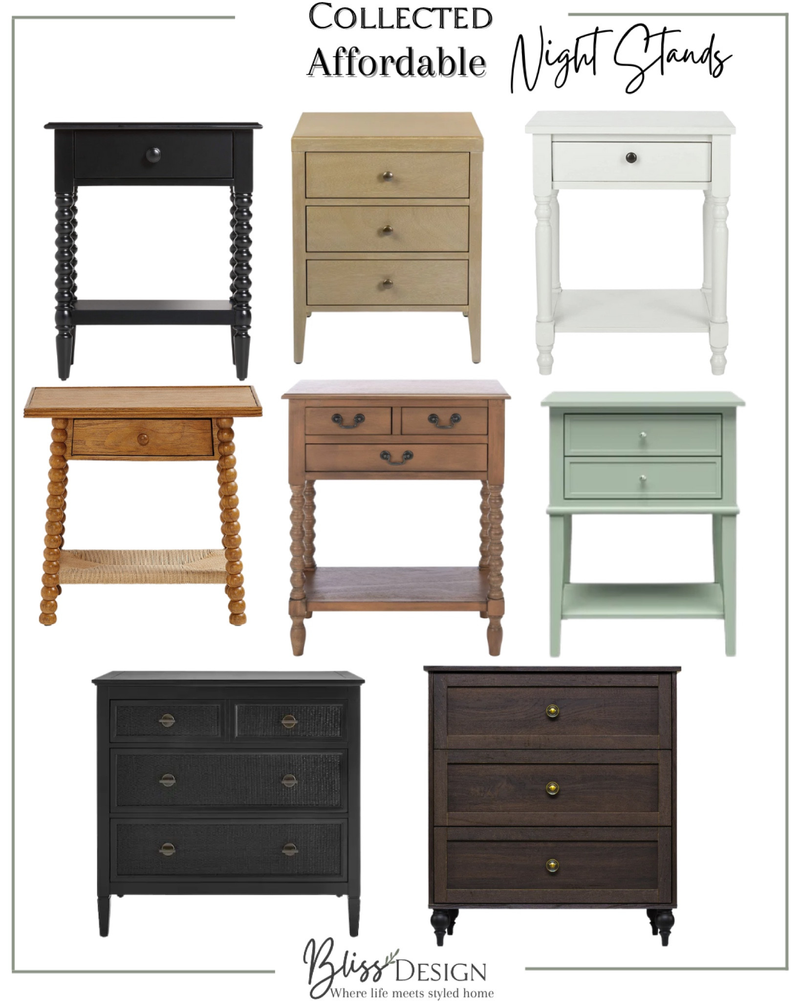 Affordable nightstands!

Nightstand, bedside table, decor, bed, dresser, vintage 

#LTKhome #LTKsalealert #LTKFind