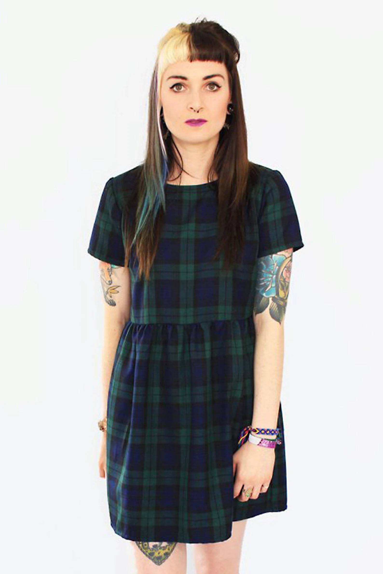 Blackwatch Tartan Dress | Etsy | Etsy (US)