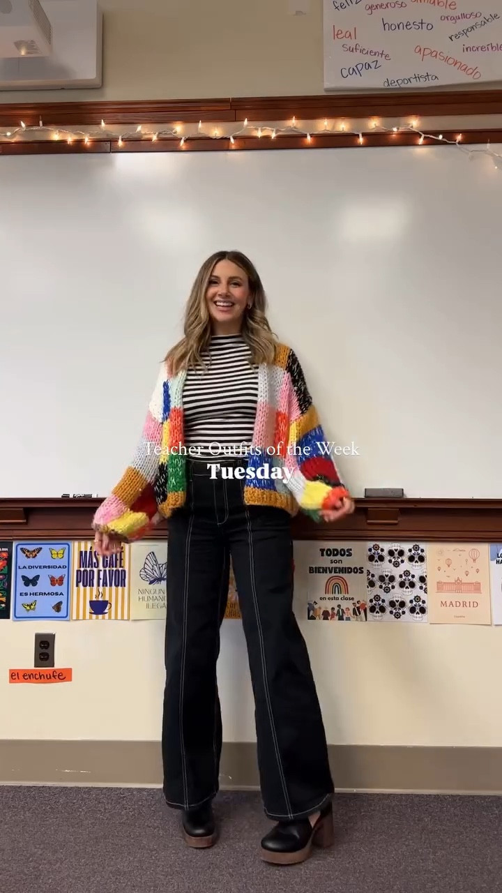 Fave day?? 🌈🫶🏼

#teacherootd #teacherstyle #teacheroutfits #mynuuly #colorfulstyle #trendyteacher #whattheteacherwore #anthrostyle