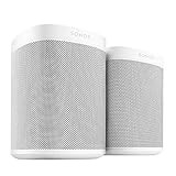 Sonos One (Gen 2) Two Room Set Voice Controlled Smart Speaker with Amazon Alexa Built In (White) | Amazon (US)