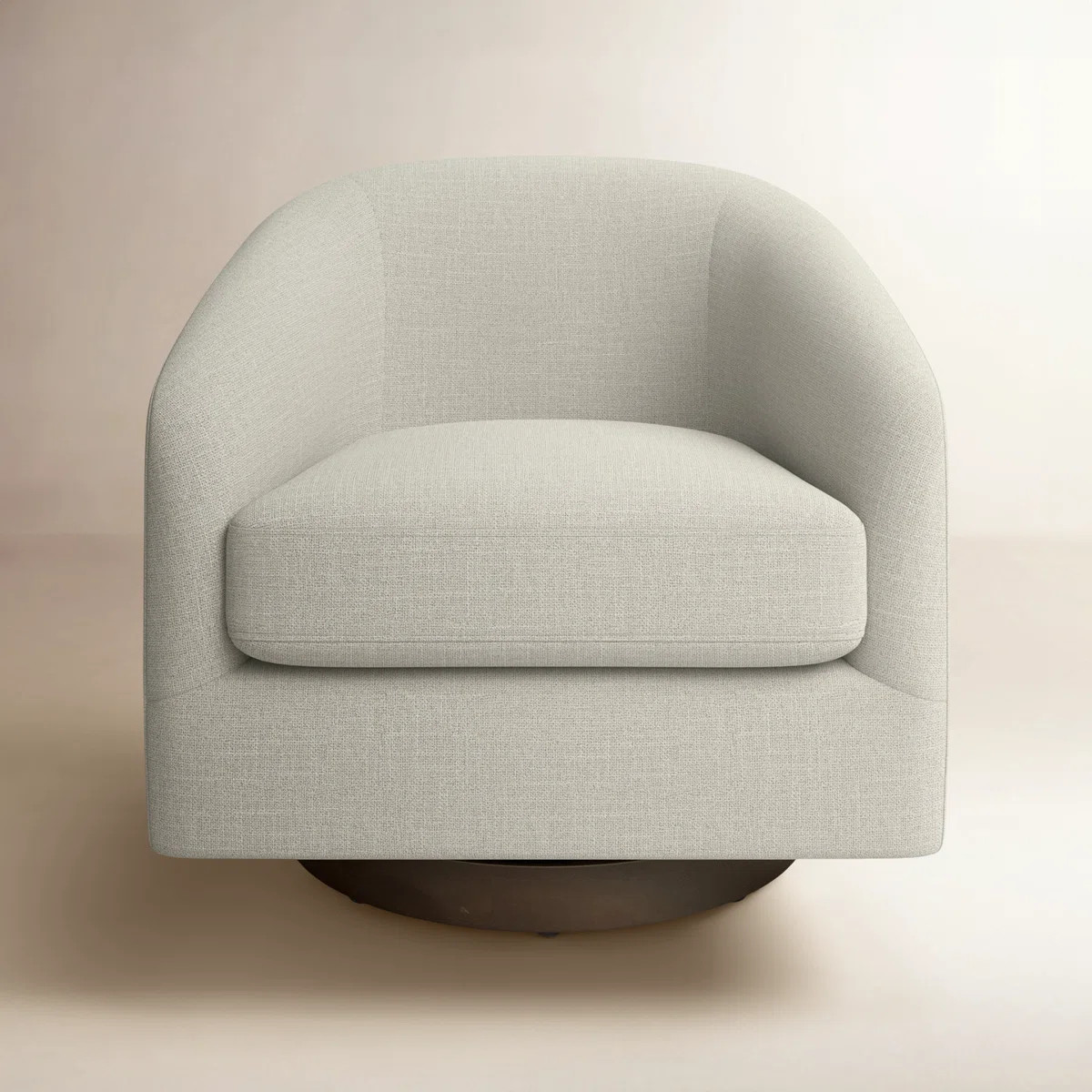 Bennett Upholstered Swivel Barrel Chair | Wayfair North America