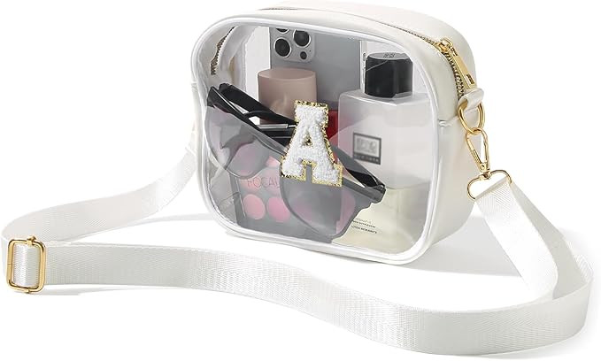 Clear Bag Stadium Approved, Crossbody Transparent Bag for Concerts Sports Events, Purses for Men ... | Amazon (US)