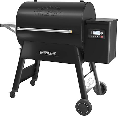 Traeger Grills Ironwood 885 Wood Pellet Grill and Smoker with WIFI Smart Home Technology, Black | Amazon (US)