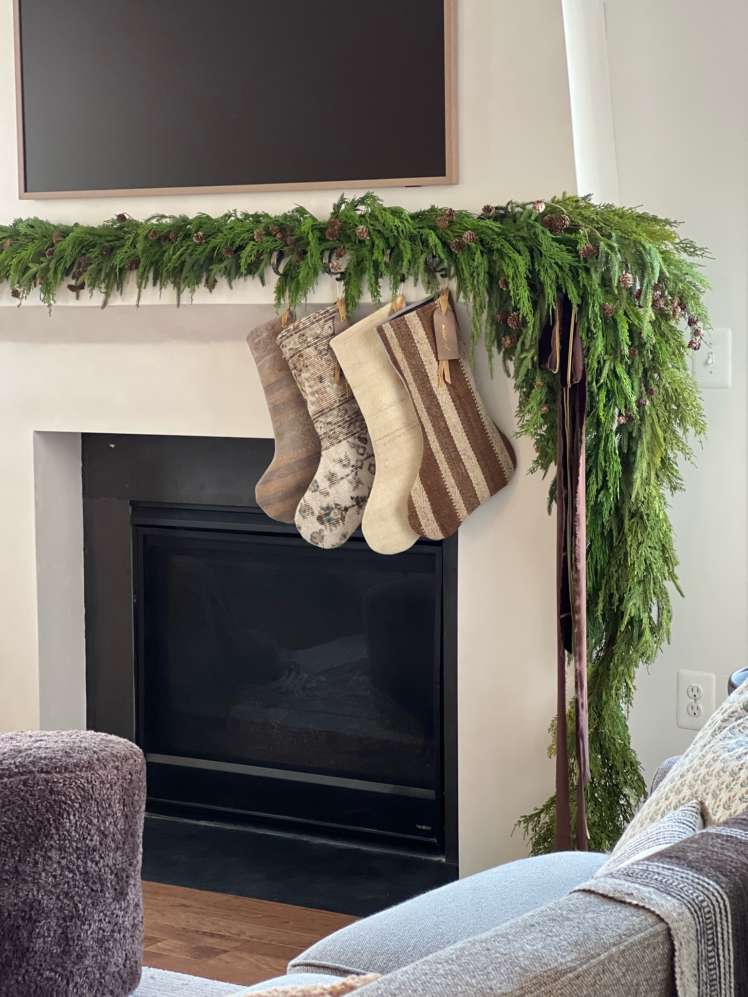 25 % off 15 ft Norfolk pine garland and 5 ft Norfolk pine garland!

I used 3 of the 5 ft Norfolk pine garland on my mantle along with a few stems and 2 cedar garlands.

These sold out by the 1st of October last year! Don’t wait if you’re wanting to use them for Christmas decor this year.

Afloral
Garland
Realistic pine garland
Christmas mantle
Christmas decor

#LTKhome #LTKsalealert #LTKHoliday