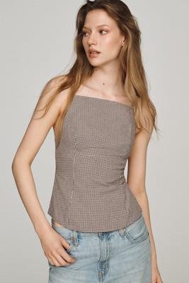 ASTR The Label Nora Linen Apron Top | Anthropologie (US)