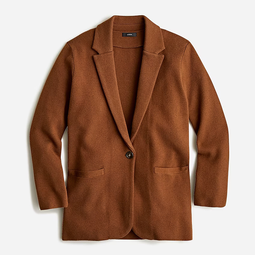 Cecile relaxed sweater-blazer | J. Crew US