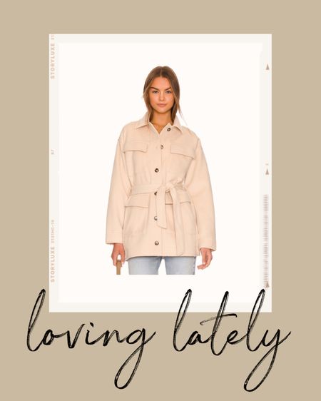 Kat Jamieson of With Love From Kat shares a neutral jacket. Wrap jacket, fall style, cream jacket, neutral style.

#LTKstyletip #LTKSeasonal