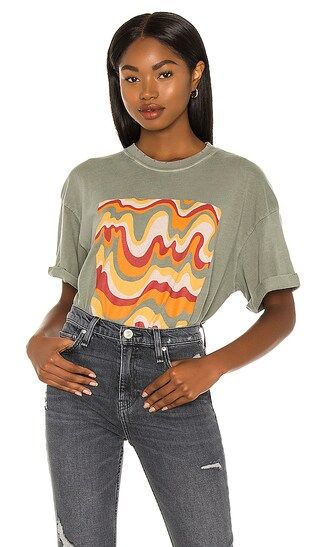Psychedlic Tee in Army Green | Revolve Clothing (Global)