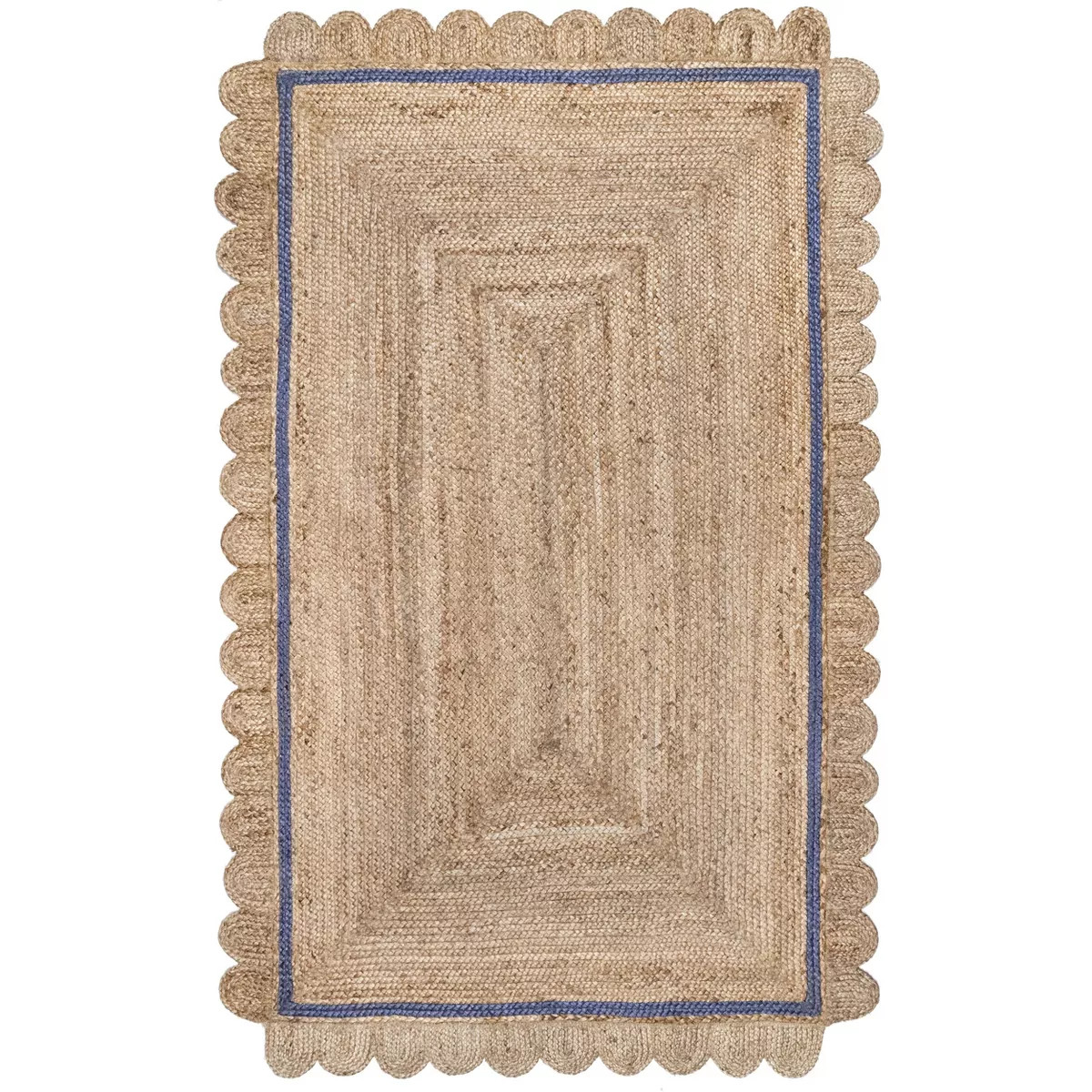 nuLOOM Tera Petals Braided Jute Area Rug | Target