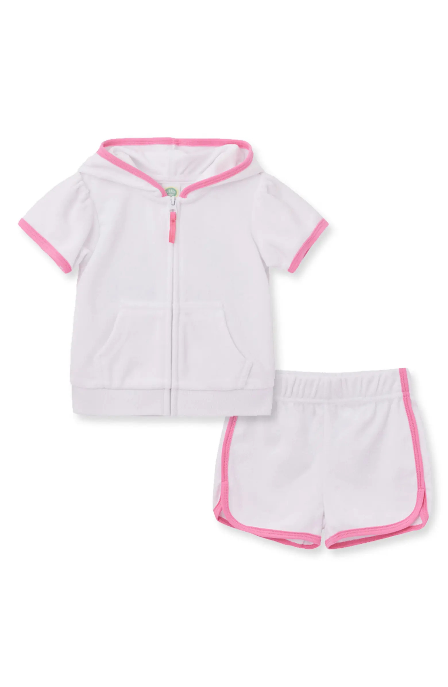 Full-Zip Hoodie & Shorts Set | Nordstrom Rack