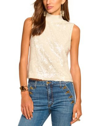 Cellina Sequined Top | Bloomingdale's (US)