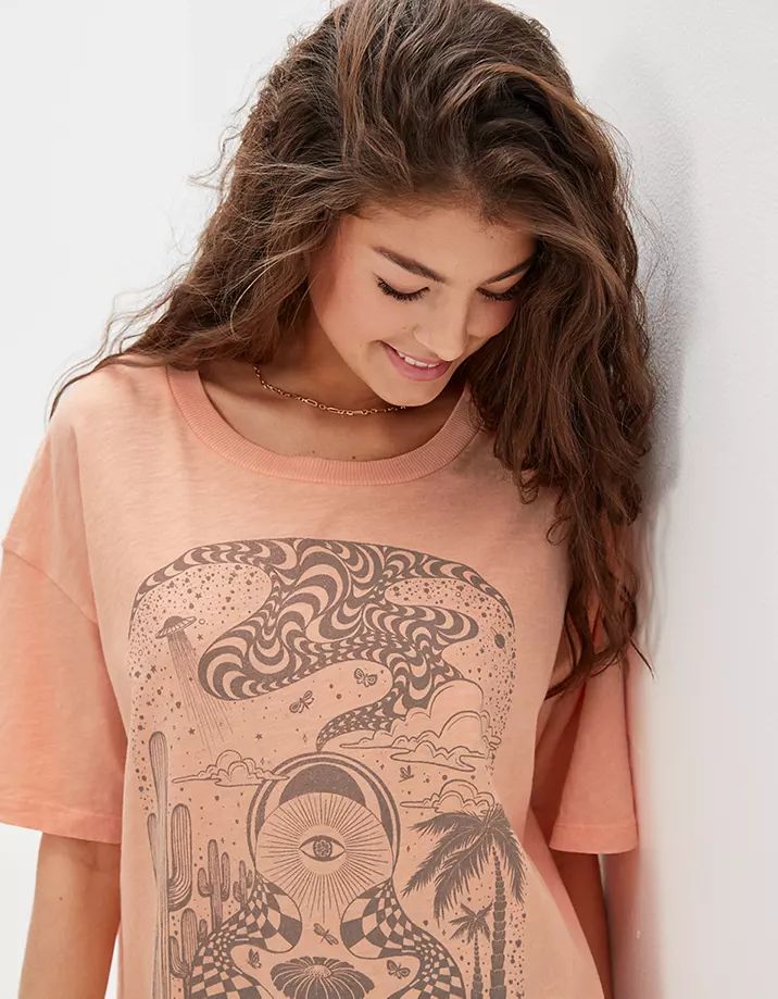 AE Oversized Graphic Tee | American Eagle Outfitters (US & CA)