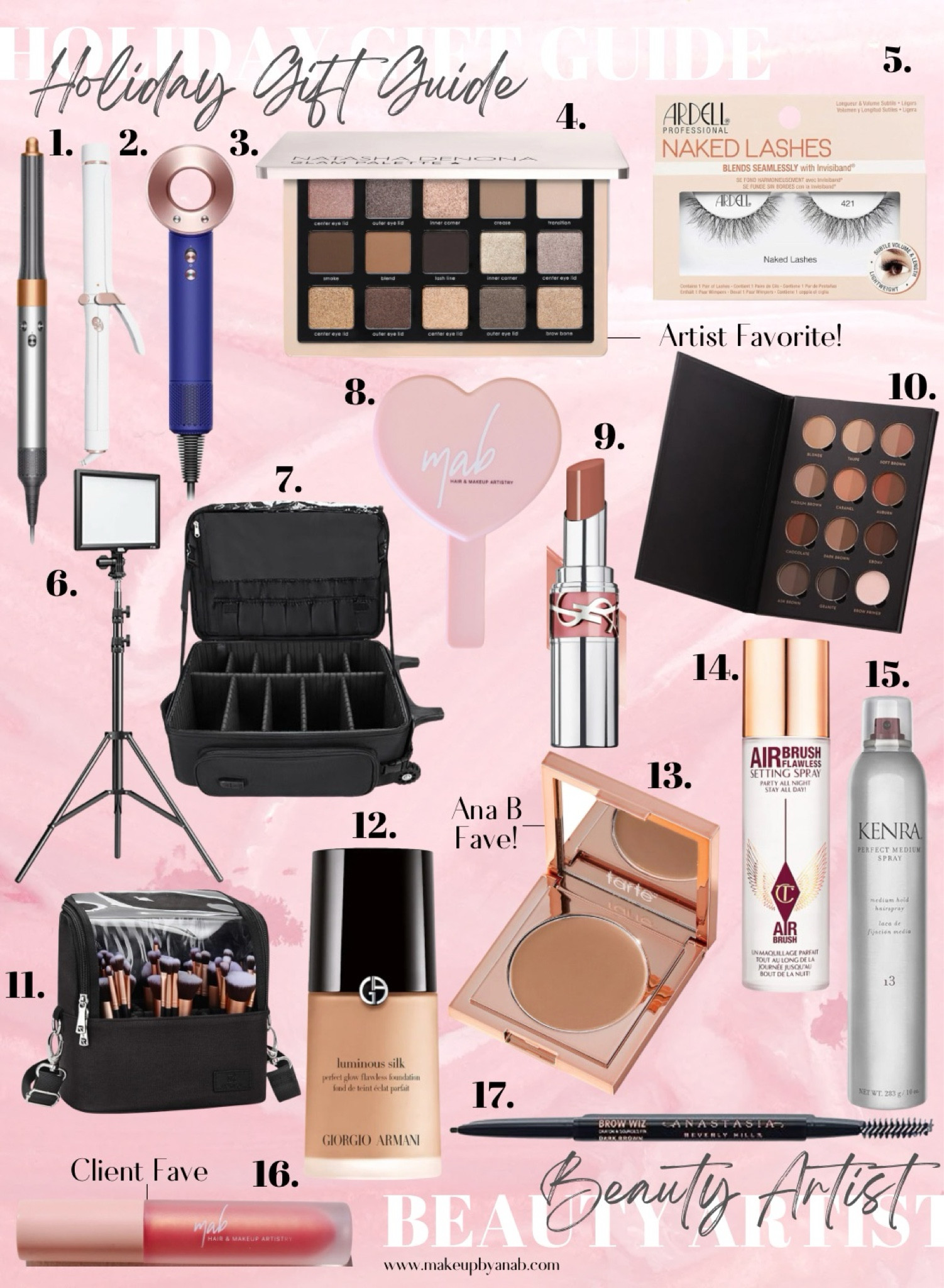 Don’t forget to check the beauty artists off your shopping list! 💄

#LTKGiftGuide #LTKHoliday #LTKSeasonal