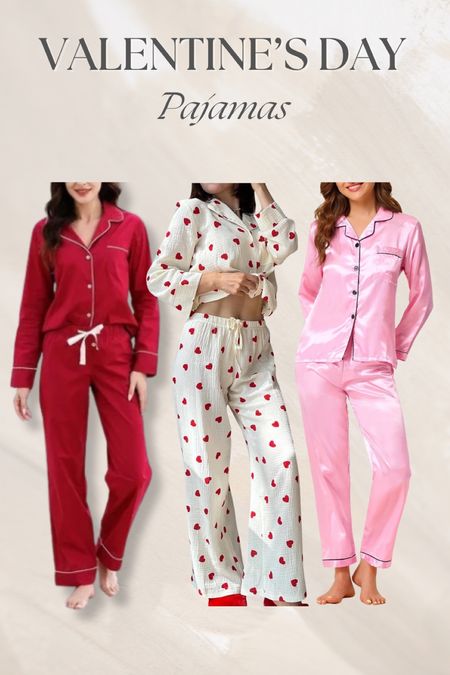 Valentine’s Day pajamas from Walmart! How cute are the heart ones?!

#LTKstyletip #LTKSeasonal #LTKGiftGuide
