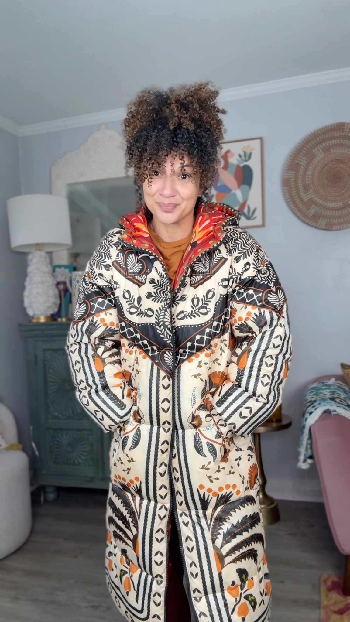 When I find a winter staple that’s still fun and not just BLACK I don’t hesitate! She’s the coat I get the most compliments on for sure! 