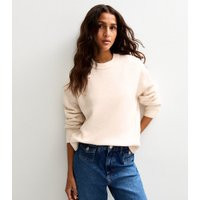 Women's Cream Crew Neck Jumper New Look | New Look (UK)