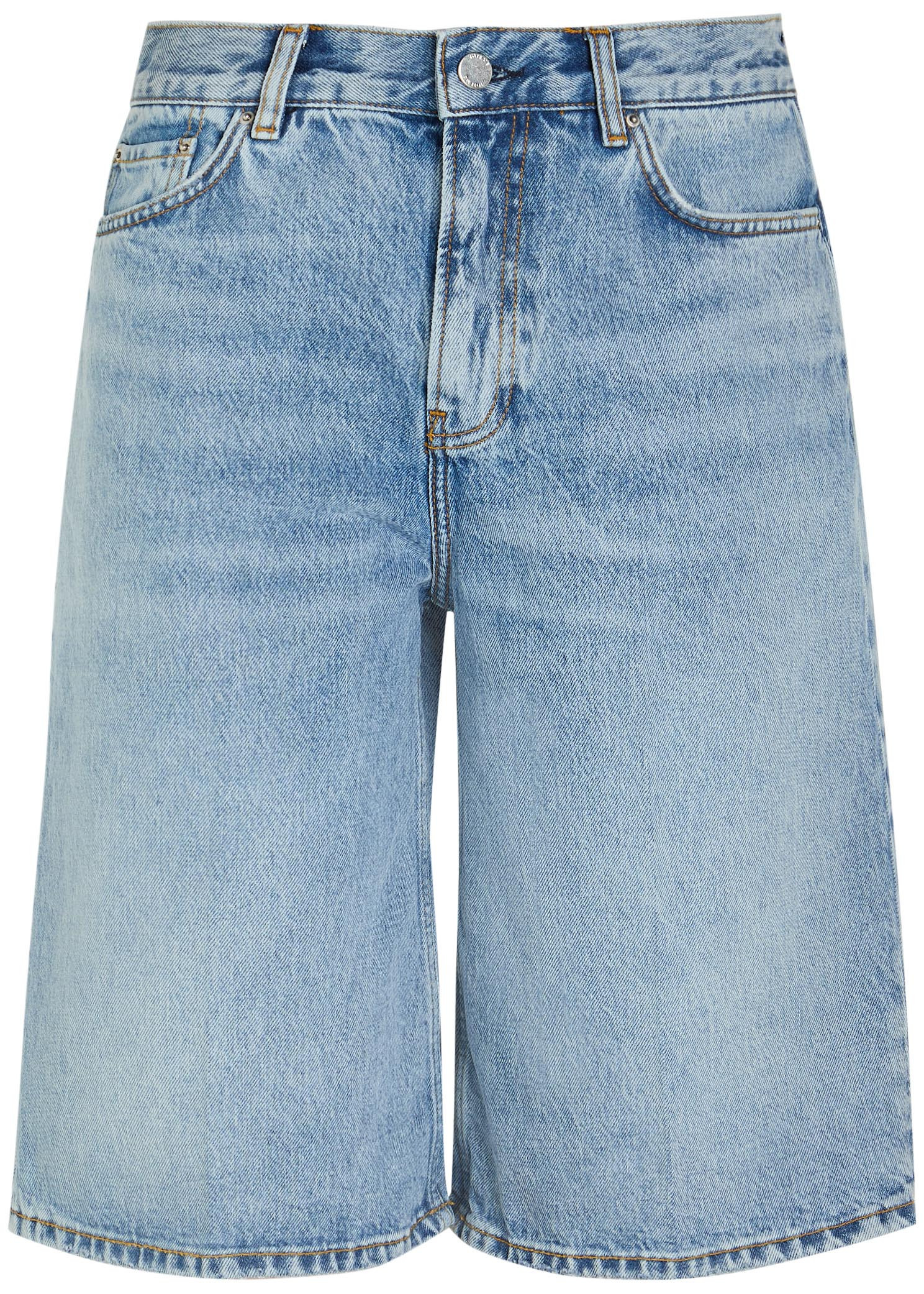 Longline denim board shorts | Harvey Nichols
