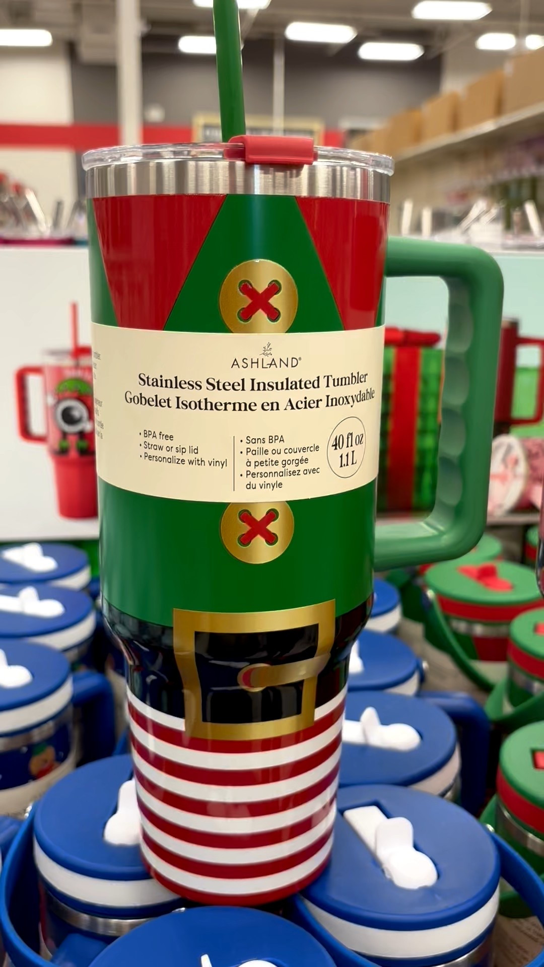 Michael’s holiday tumblers are 50% off! There are 40 ounce. Tumblr is only $9.99

#LTKHoliday #LTKFindsUnder50 #LTKSeasonal