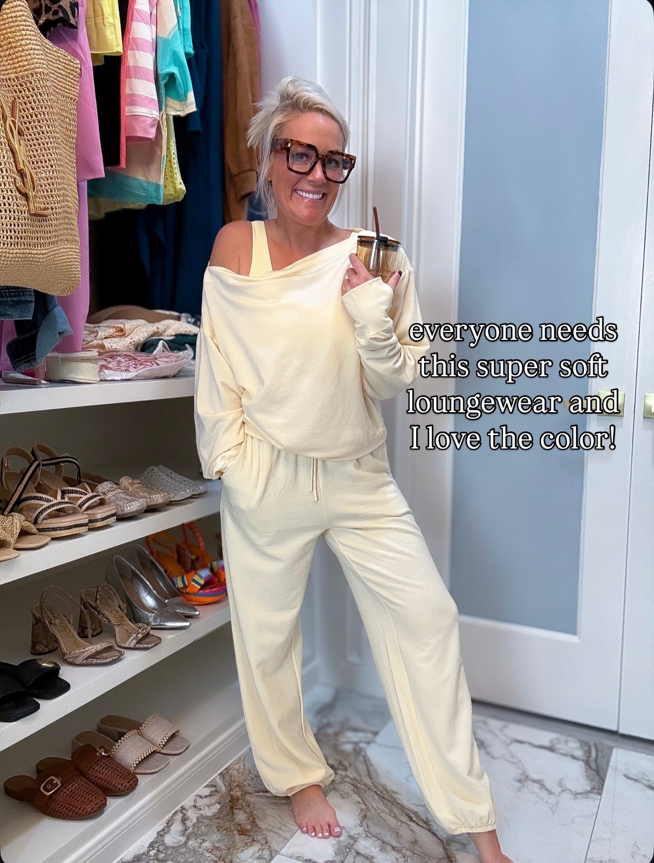 Obsessed with this yellow set that’s 40% off today only size small in both 