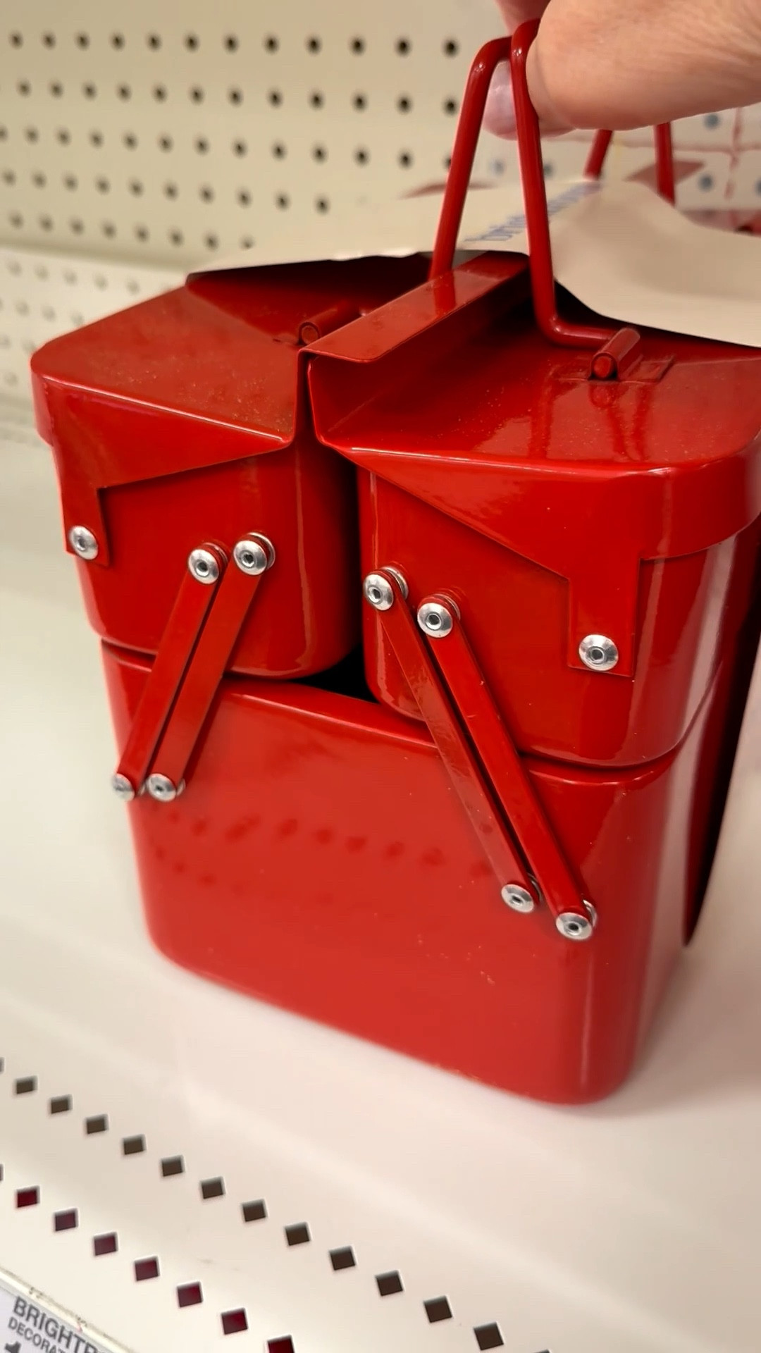 How cute is this metal organizer? 😍 With its pop of bright red and multiple storage compartments it’s perfect to organize your Christmas or birthday gift-wrapping stuff, for general craft storage, or if you’re a mosaic artist looking for portable materials storage.

For mosaic tips, tutorials + inspiration please visit my YouTube channel: YouTube.com/julieweilbacher. Follow @julieweilbacher on Instagram for all things mosaic art.

#craftsstorage #cutetoolbox #redmetaltoolbox #mosaic #giftwrappingstorage #craftsorganizer #giftsforcrafters #portablecraftsorganizer #accessoriesstorage 

#LTKFindsUnder50 #LTKHoliday #LTKGiftGuide