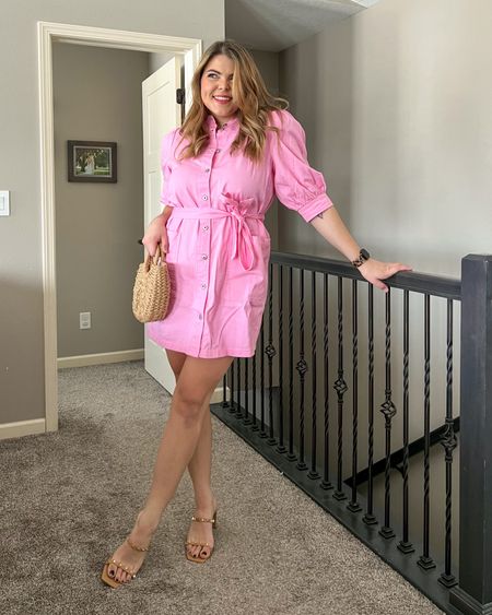 Walmart spring dresses
Spring transitional outfit 
Spring wedding guest outfit
Midsize - curvy - size 12 - size 14
Pink chambray dress 
Floral dress
Puff sleeve dress 

#competition

#LTKcurves #LTKFind #LTKunder50