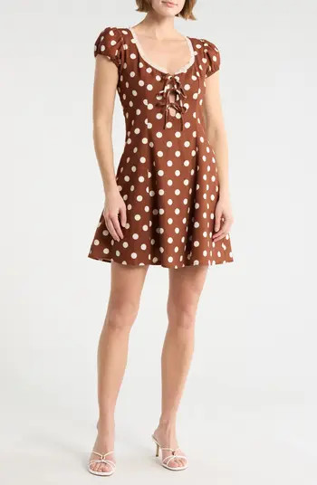 WAYF Linen Blend Minidress | Nordstromrack | Nordstrom Rack