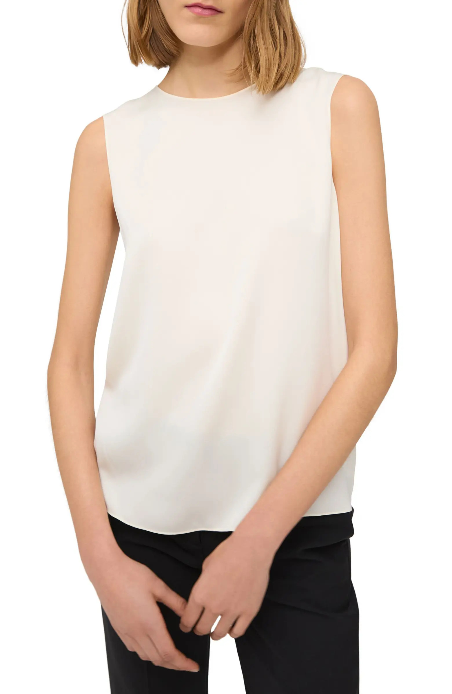 Sleeveless Silk Blouse | Nordstrom
