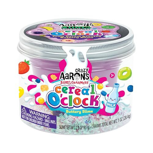 Crazy Aaron's Slime Charmers- Cereal O'Clock Buttery Slime - Made in USA | Amazon (US)
