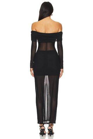 Fio Maxi Dress in Black | Revolve Clothing (Global)