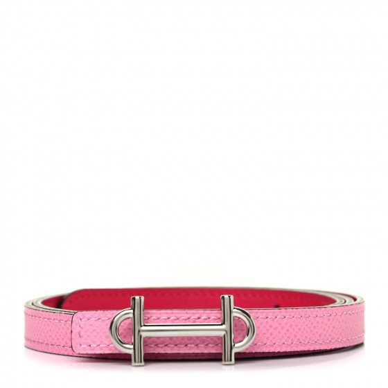 HERMES Epsom Swift 13mm Gamma Belt 90 36 Framboise 5P Pink | FASHIONPHILE | Fashionphile