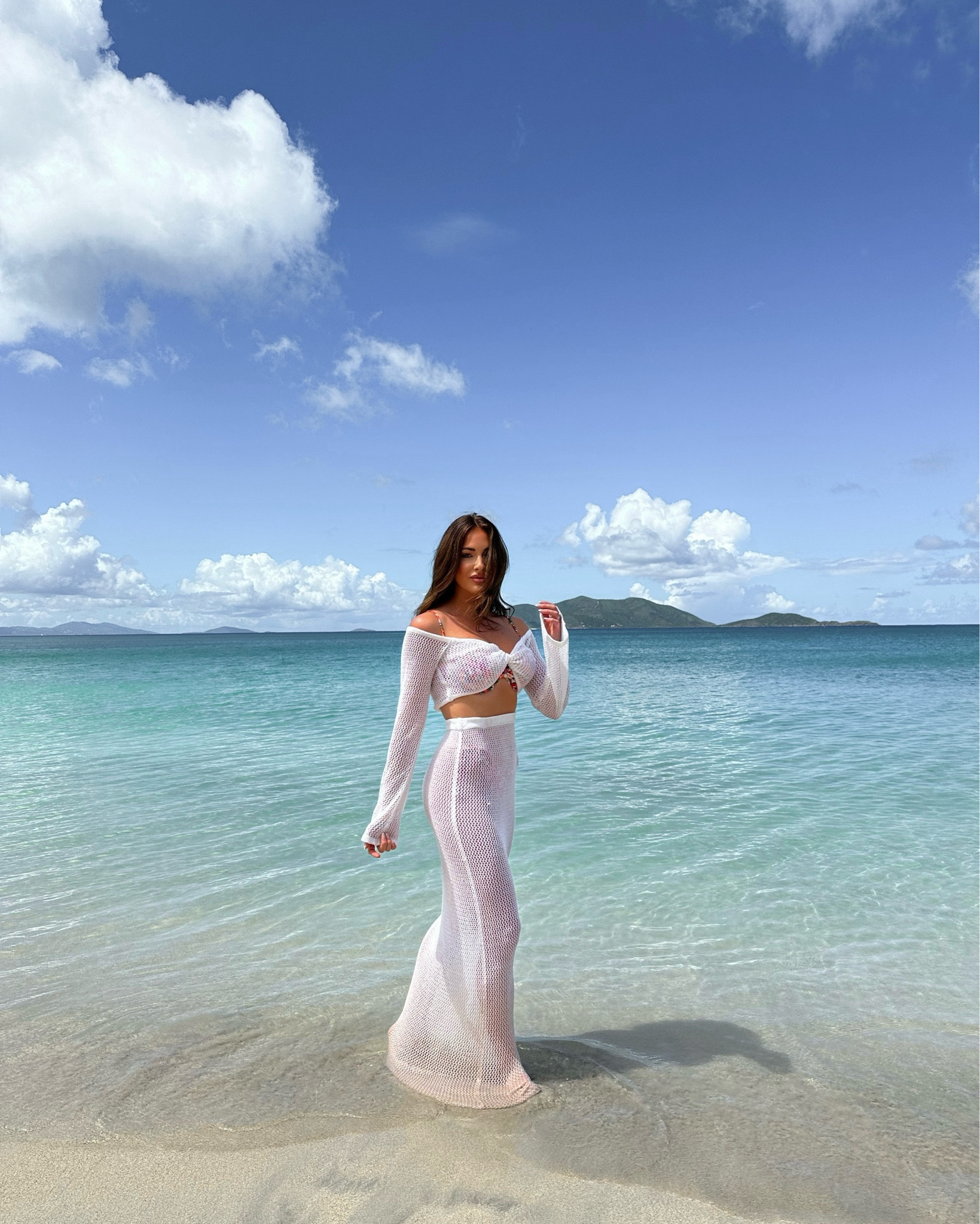 What I wore in Tortola. This set is on sale for $18 right now!!! My bikini set is from Amazon with an underwire style top for support and less than $30 for the set!! Wearing a medium in the cover up and large in the bikini.

#LTKtravel #LTKfindsunder50 #LTKswim