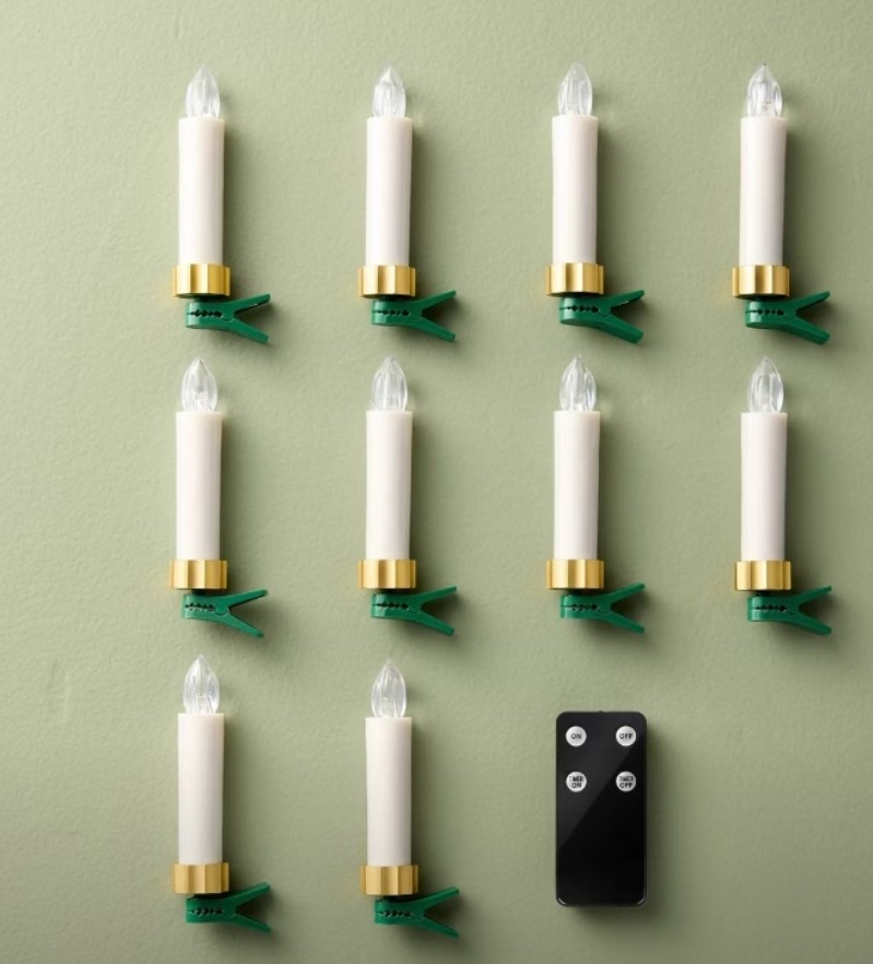 Flameless Clip On Candles

#LTKHome #LTKHoliday #LTKFindsUnder50