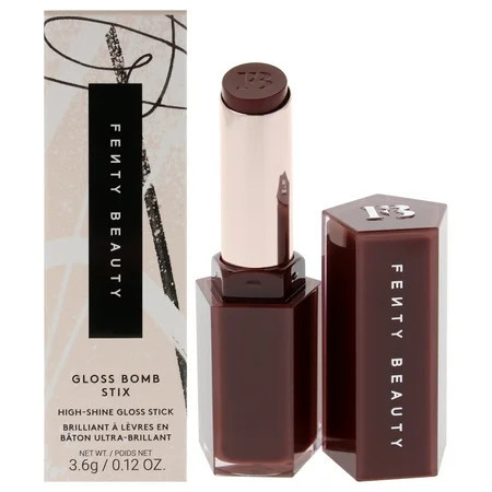 Gloss Bomb Stix High Shine Gloss - 09 Hot Chocolit by Fenty Beauty for Women - 0.12 oz Lipstick | Walmart (US)
