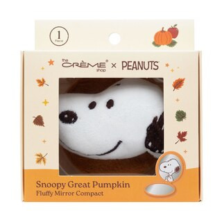 The Cr\u00e8me Shop x Peanuts Snoopy Great Pumpkin Fluffy Mirror Compact | CVS Health