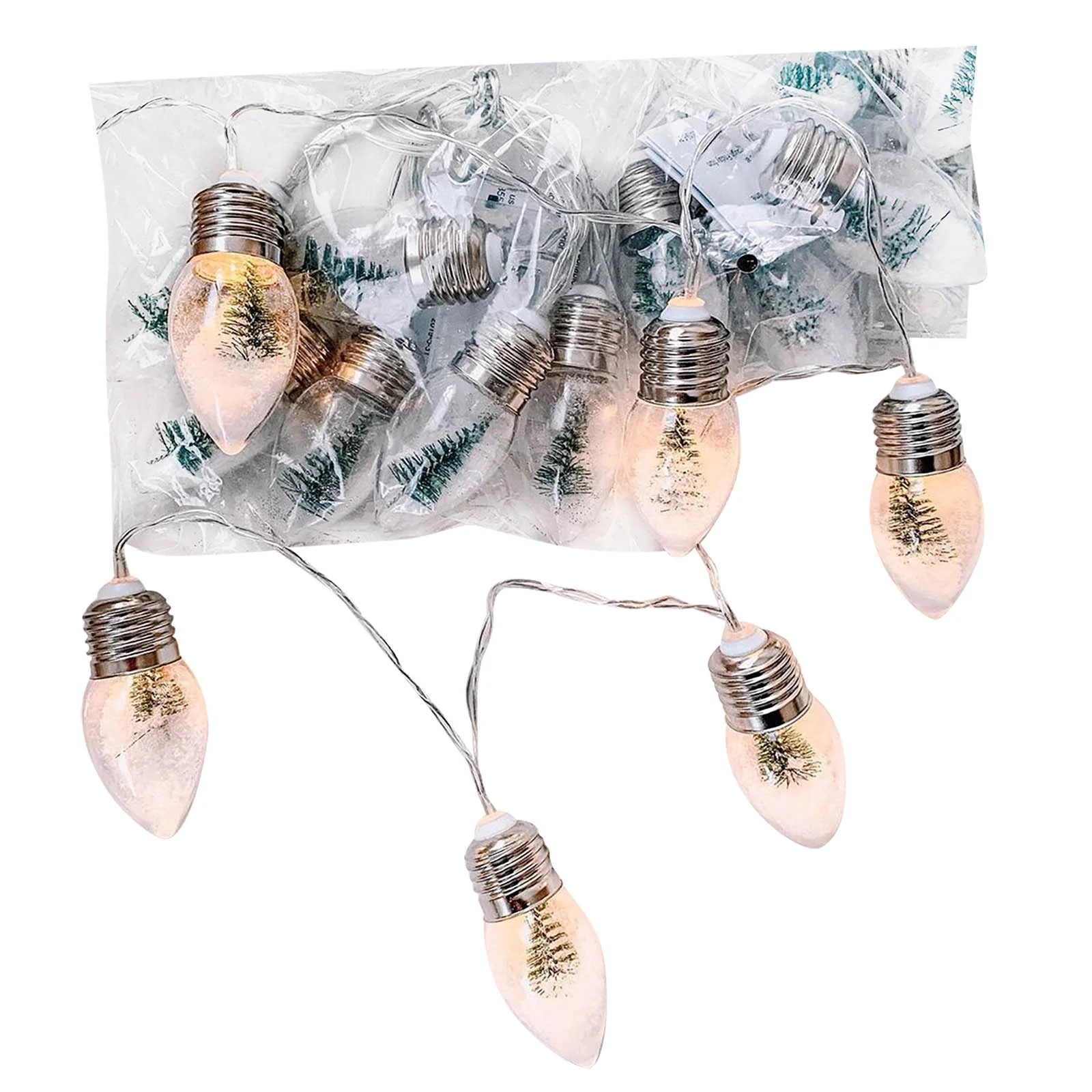 PUYANA TARGET Bullseye Playground CHRISTMAS TREE SNOW String Lights Christmas Lights | Walmart (US)