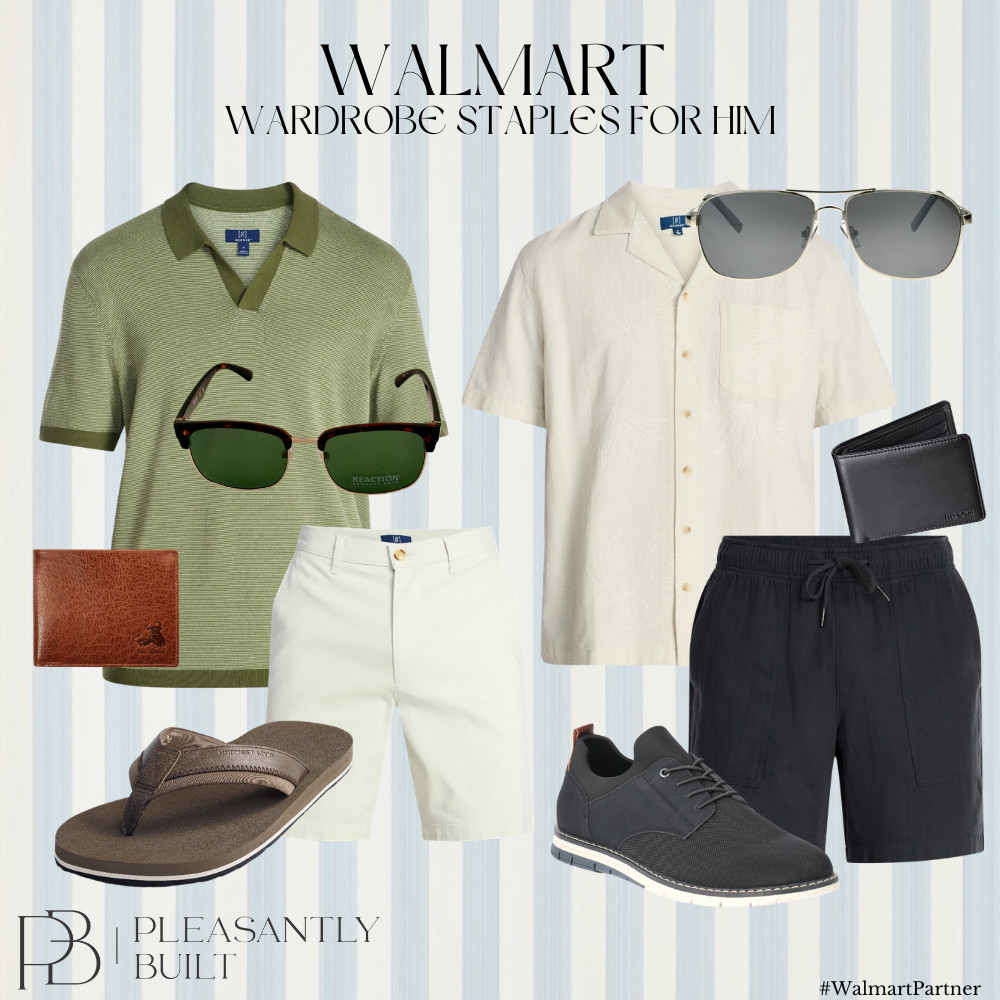 Casual summer style that looks polished without trying too hard ☀️ Loving these Walmart men’s fashion finds featuring knit polo shirts, relaxed camp shirts, everyday shorts, easy slide sandals, classic sunglasses, and casual oxford shoes for the perfect laid-back but put-together look 😎

#LTKMens #LTKStyle #LTKFinds #WalmartFashion #WalmartMensFashion #MensStyle #MensFashion #SummerStyle #CasualMenswear #KnitPolo #CampShirt #MensOutfits #WeekendStyle #VacationStyle #SlideSandals #OxfordShoes #AffordableFashion #EverydayStyle #WarmWeatherStyle #Menswear #SmartCasual #BeachStyle #ResortStyle #SunglassesStyle #OOTD #StyleInspo #SummerOutfitIdeas #OnTrendStyle #WalmartFinds #MensSummerFashion #pleasantlybuilt 

 #LTKWorkwear #LTKTravel #LTKMens