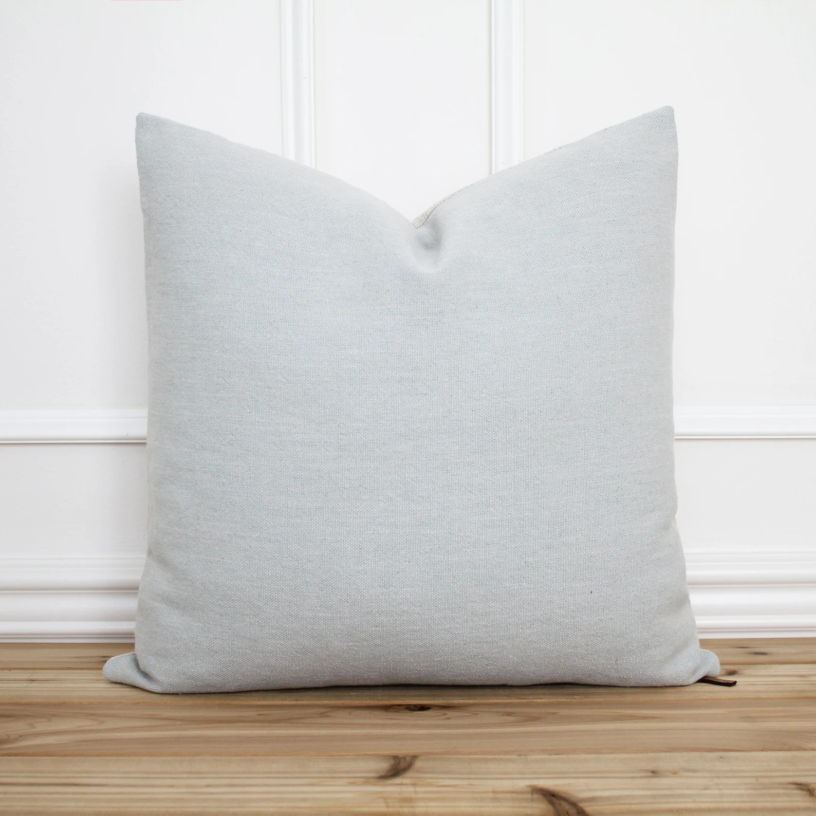 Stonewashed Linen Pillow Cover • 20 x 20 Pillow Cover •  Light Blue Pillow • Designer Pillo... | Etsy (Global)