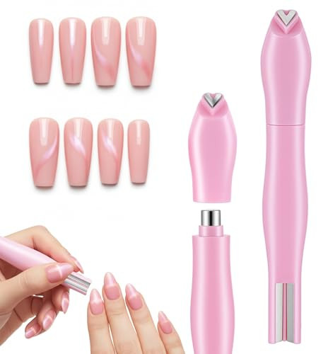 3 in 1 Heart Cat Eye Magnet for Nails, Precision Heart Magnet for Cat Eye Gel Polish, Studio Home DIY Salon (Pink) | Amazon (US)
