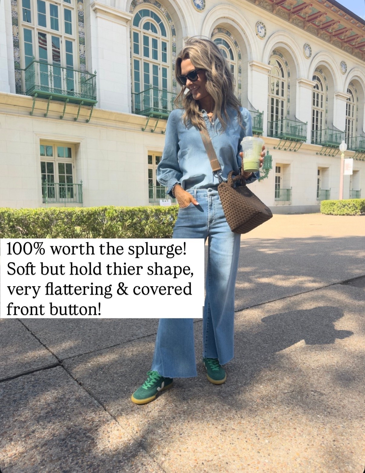 Frank & Eileen Jean is a favorite. Soft but holds shape. TTS I’ve had mine for years! 



#LTKTravel #LTKootd #LTKOver40