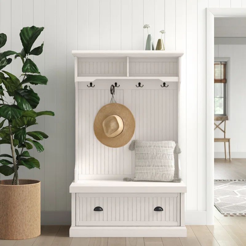 Carmel Hall Tree with Bench and Shoe Storage | Wayfair North America